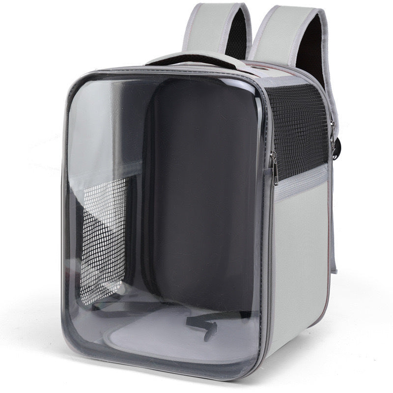 Cat Cage Fully Transparent Portable Cat Bag Backpack