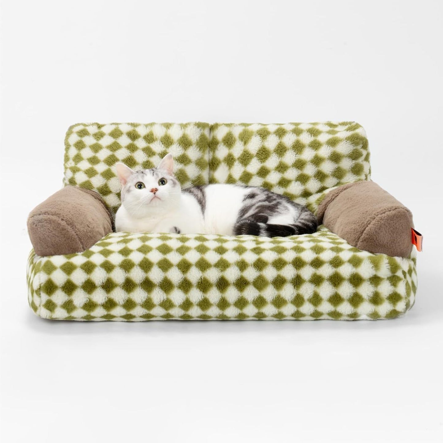 Fluffy Cat Couch  Washable Pet Couch Bed For Cats And Small Dogs Up To Non-Slip Dog Beds