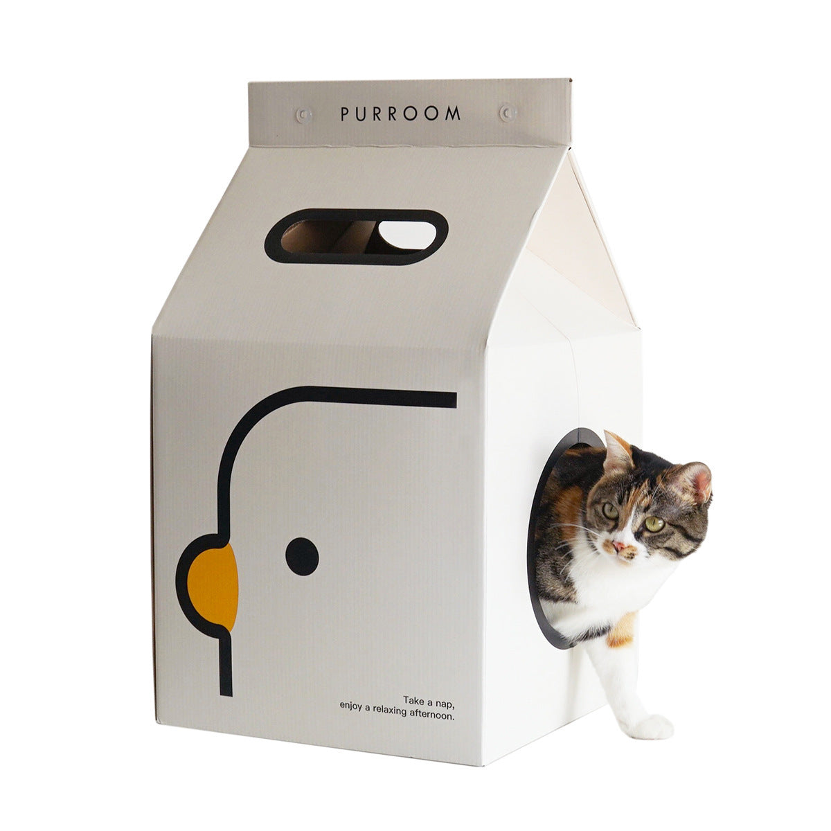 Corrugated Cardboard Box Wear-resistant Cat Catching Toy